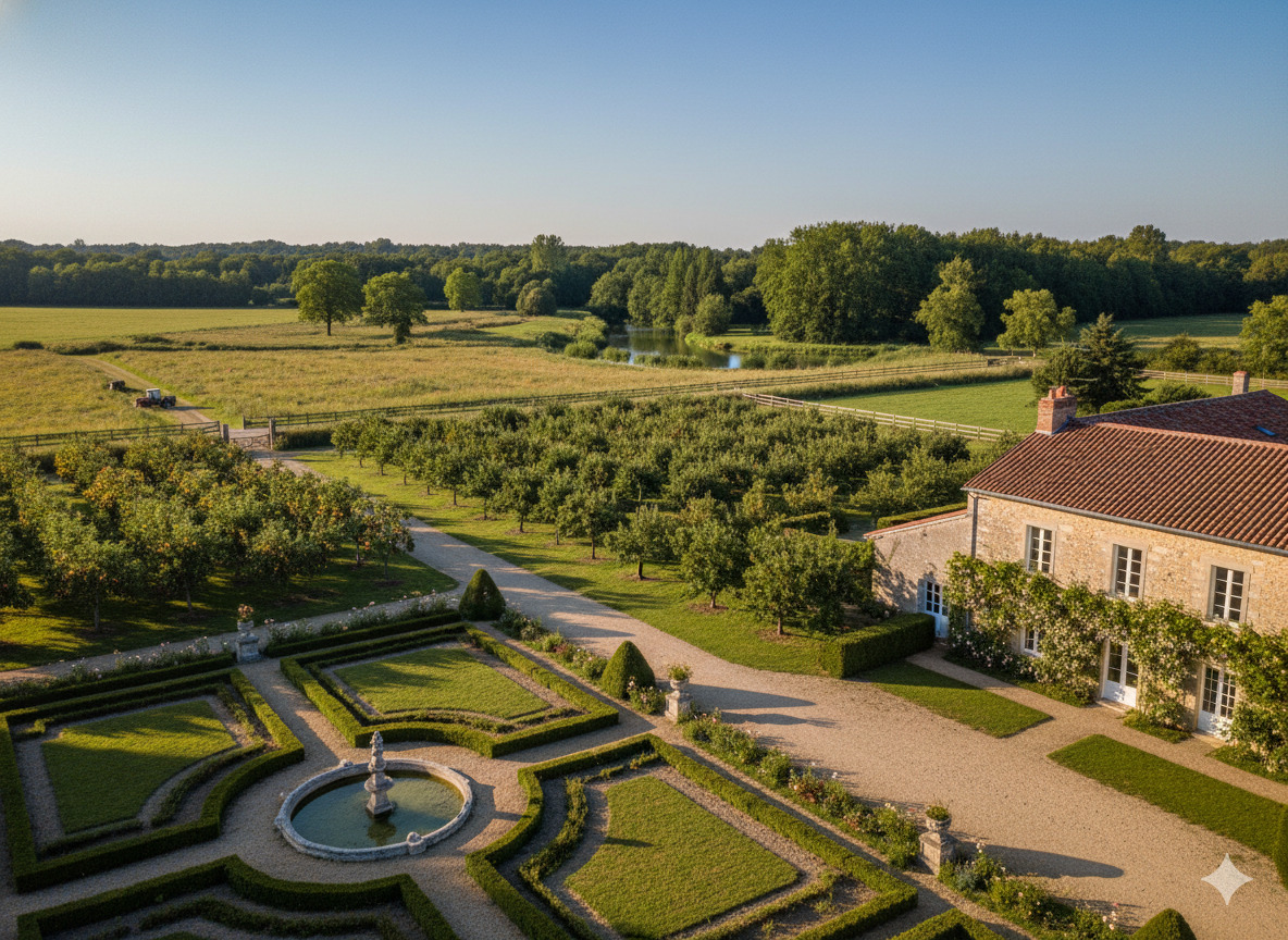 Rural Estate Landscape